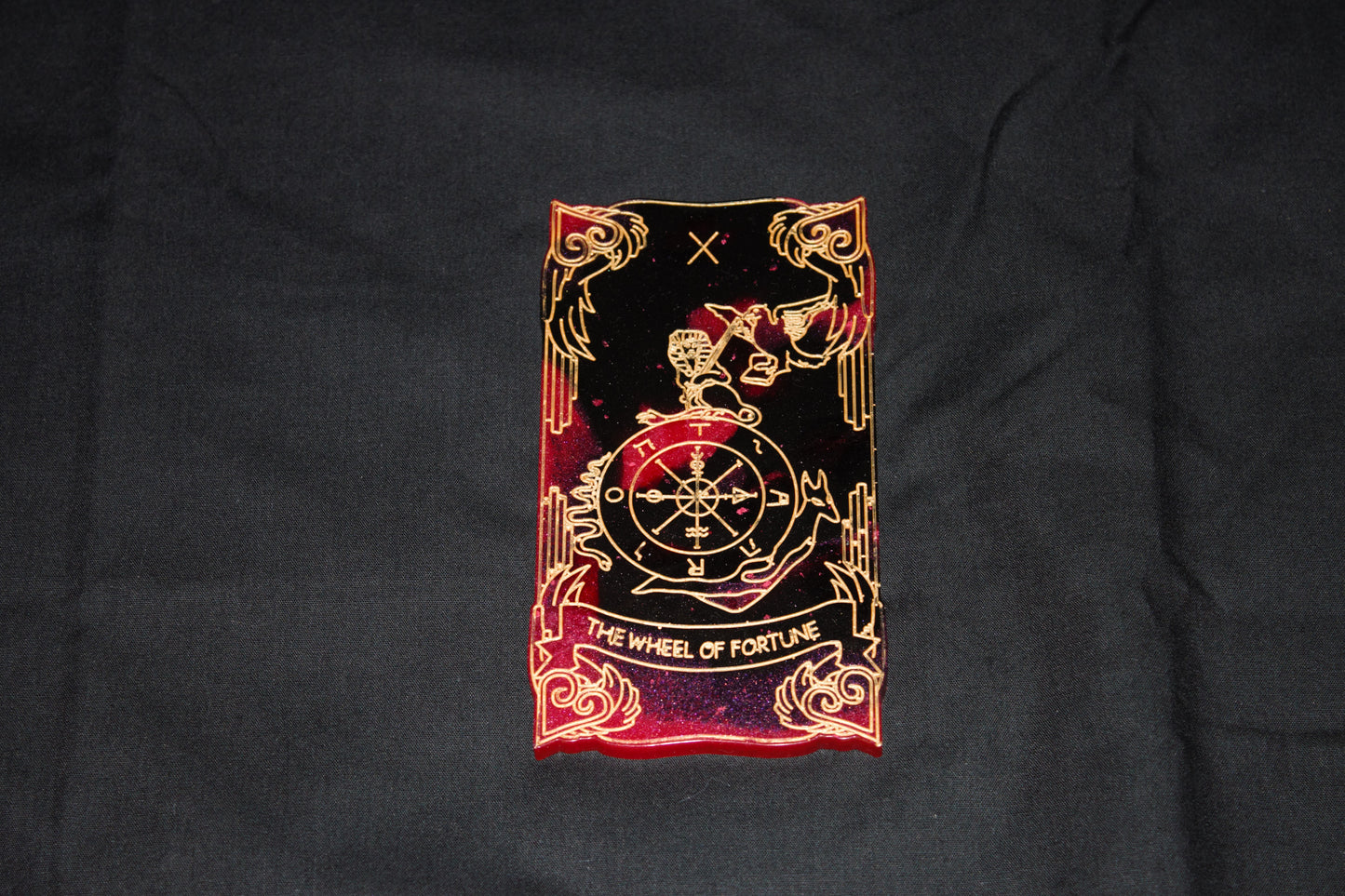 Handmade Resin Tarot | Major Arcana Card | Botanical & Crystal Divination Art | Choose Your Card | The Moon, The Star, The Lovers Plus More