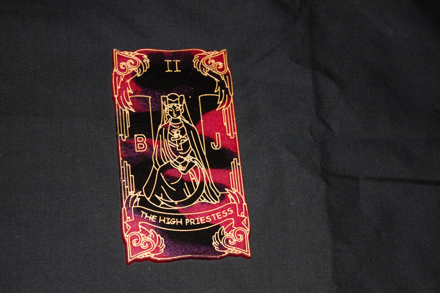 Handmade Resin Tarot | Major Arcana Card | Botanical & Crystal Divination Art | Choose Your Card | The Moon, The Star, The Lovers Plus More
