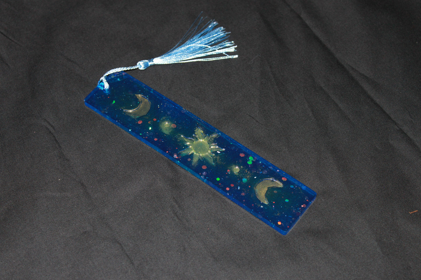 Handmade Resin Bookmarks – Fantasy, Celestial & Gothic Styles with Tassels – Lorewoven Oddities