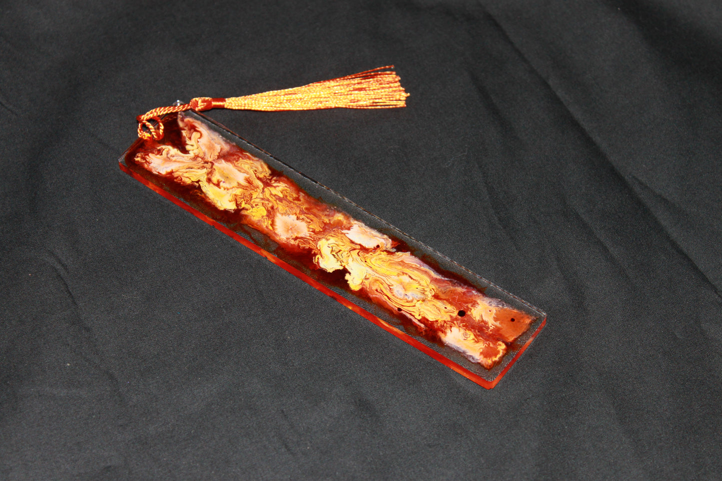 Handmade Resin Bookmarks – Fantasy, Celestial & Gothic Styles with Tassels – Lorewoven Oddities