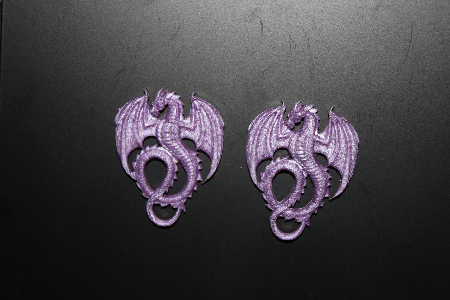 Resin Moon | Celestial Magnets – Witchy Crystal Decor, Fantasy Skull, Dragon & Sun Magnets – Lorewoven Oddities
