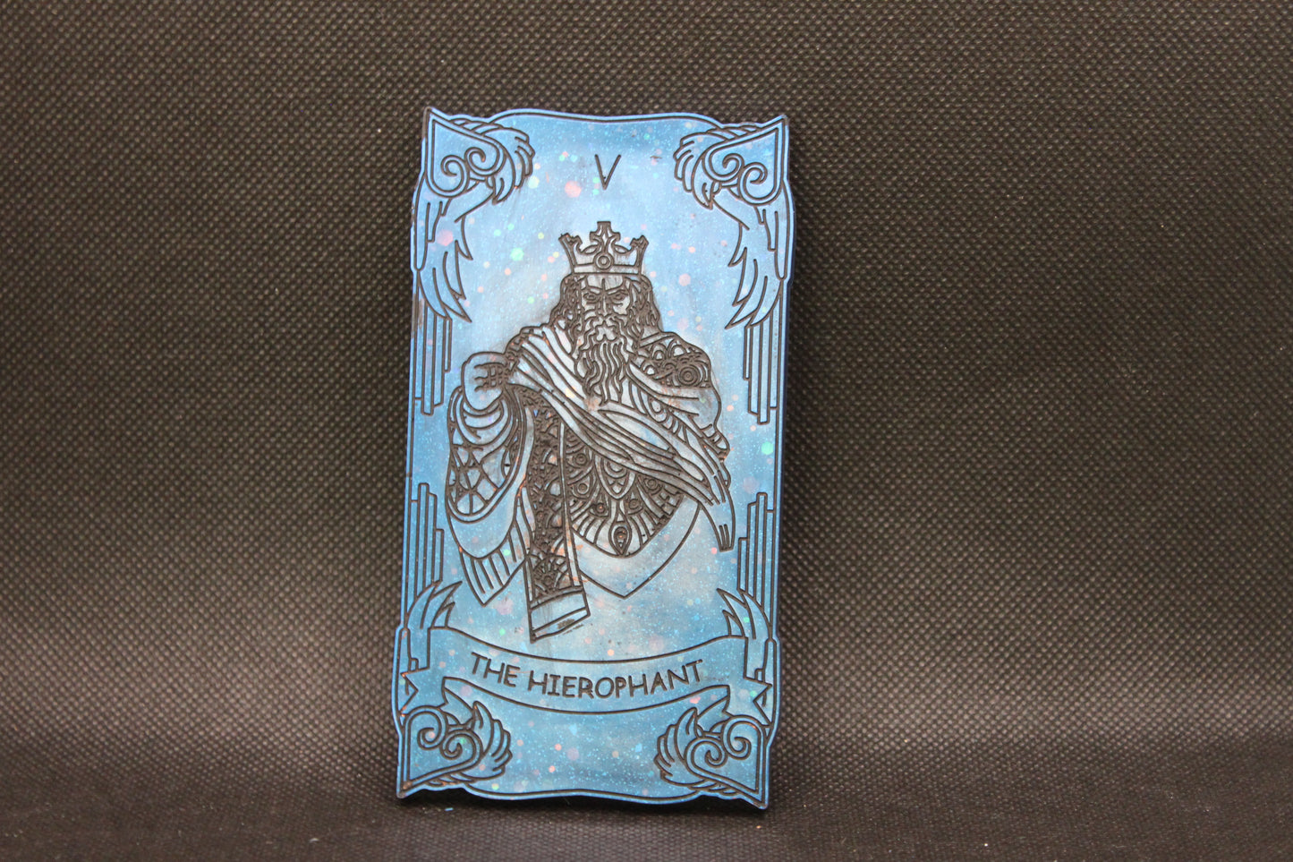 Handmade Resin Tarot | Major Arcana Card | Botanical & Crystal Divination Art | Choose Your Card | The Moon, The Star, The Lovers Plus More