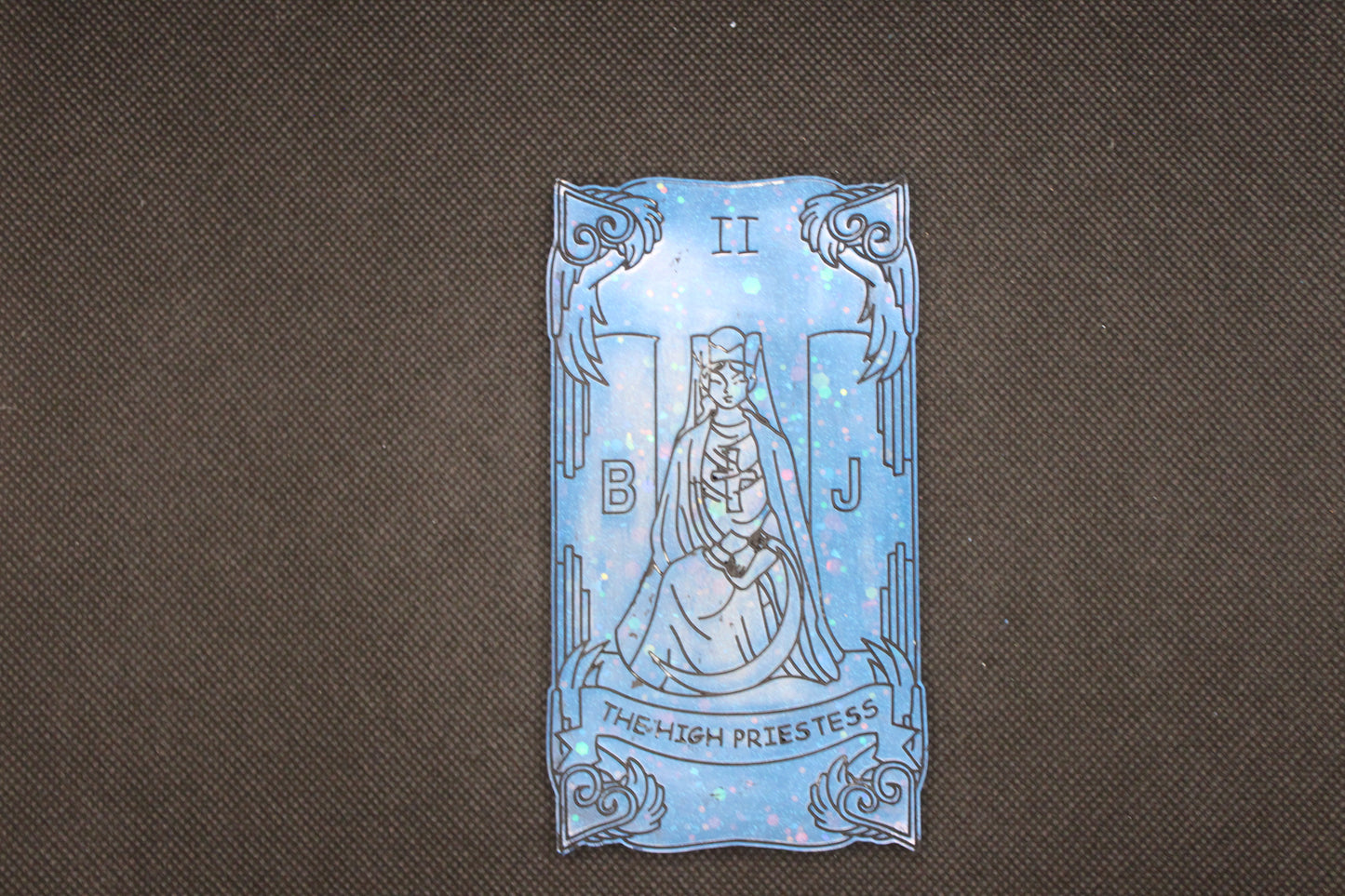 Handmade Resin Tarot | Major Arcana Card | Botanical & Crystal Divination Art | Choose Your Card | The Moon, The Star, The Lovers Plus More