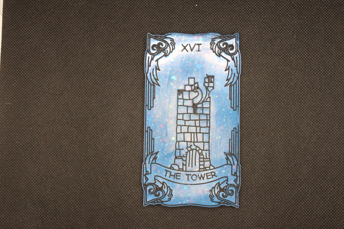 Handmade Resin Tarot | Major Arcana Card | Botanical & Crystal Divination Art | Choose Your Card | The Moon, The Star, The Lovers Plus More