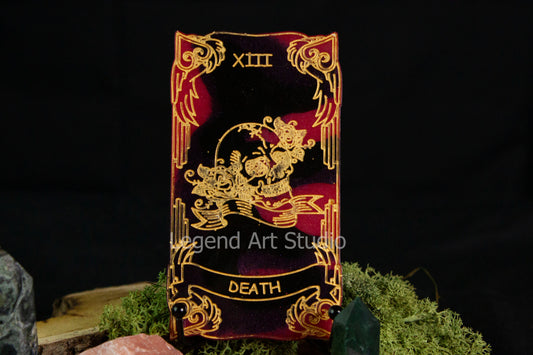 Handmade Resin Tarot | Major Arcana Card | Botanical & Crystal Divination Art | Choose Your Card | The Moon, The Star, The Lovers Plus More